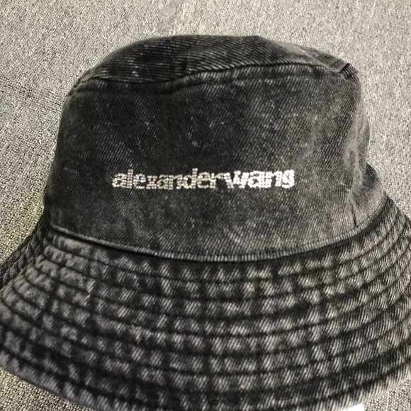 Alexander Wang DENIM BUCKET HAT WITH LOGO main image 7